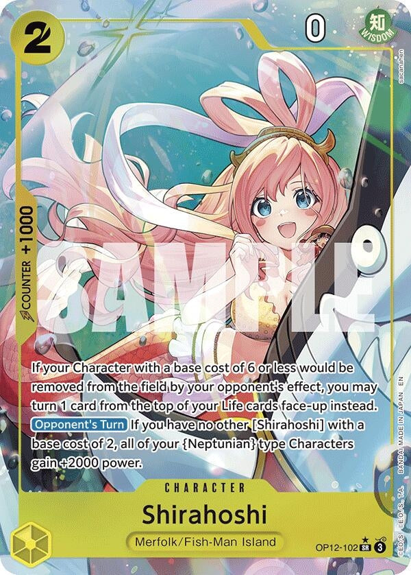 Shirahoshi (Alternate Art) (OP12-102) (OP12)