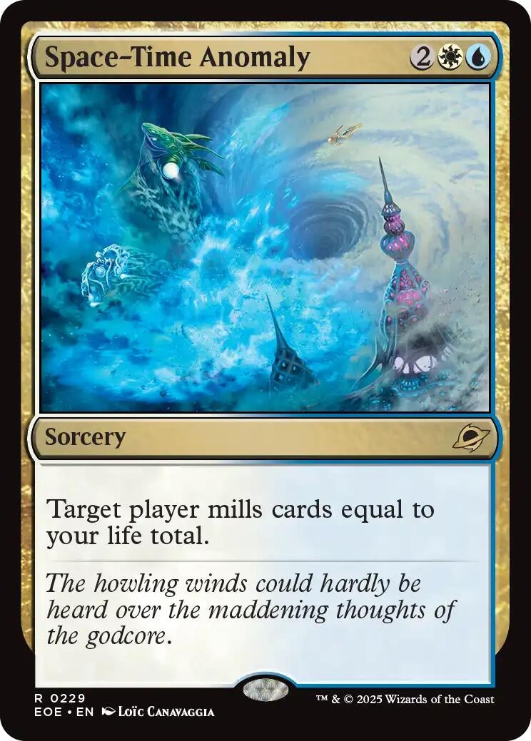 Image for Space-Time Anomaly (229) (EOE) - Magic: The Gathering