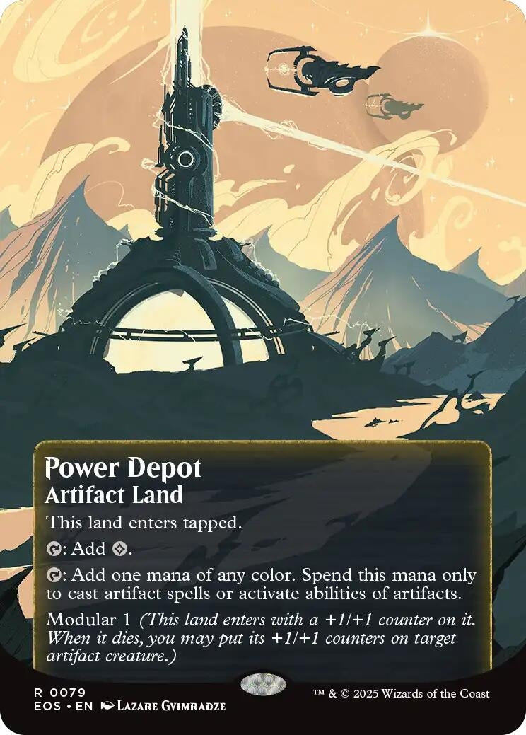 Image for Power Depot (0079) (Borderless) (79) (EOS) - Magic: The Gathering