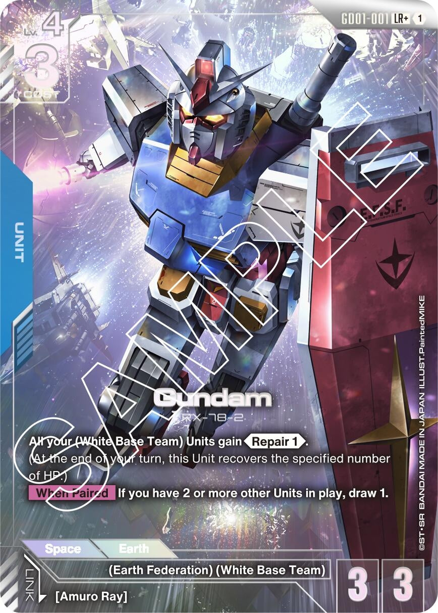Gundam (GD01-001) (LR+) (GD01-001) (GD01)