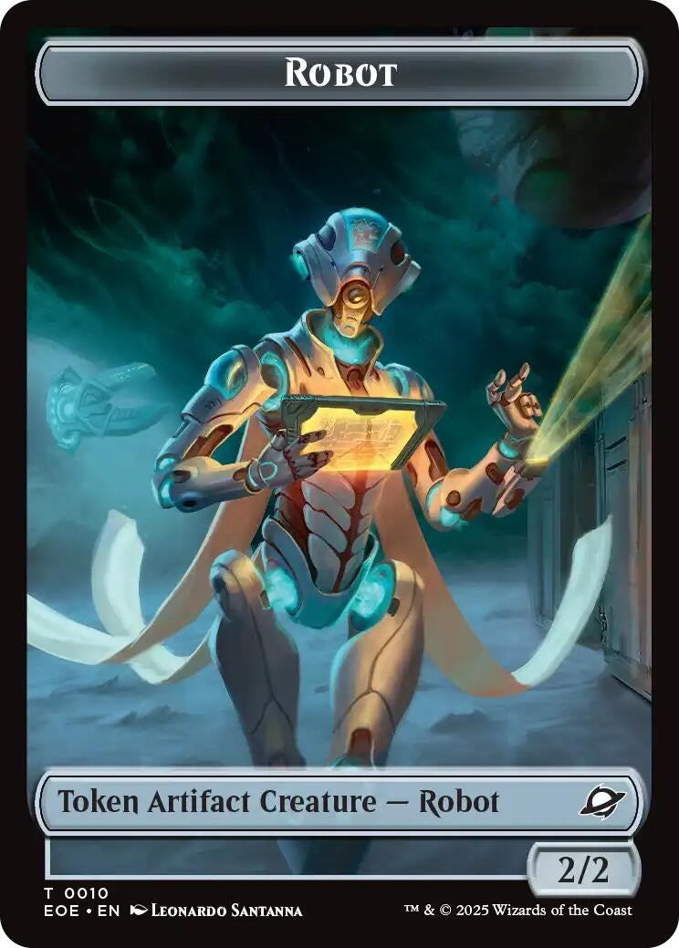 Robot // Lander (0005) Double-Sided Token (10 // 5) (EOE)
