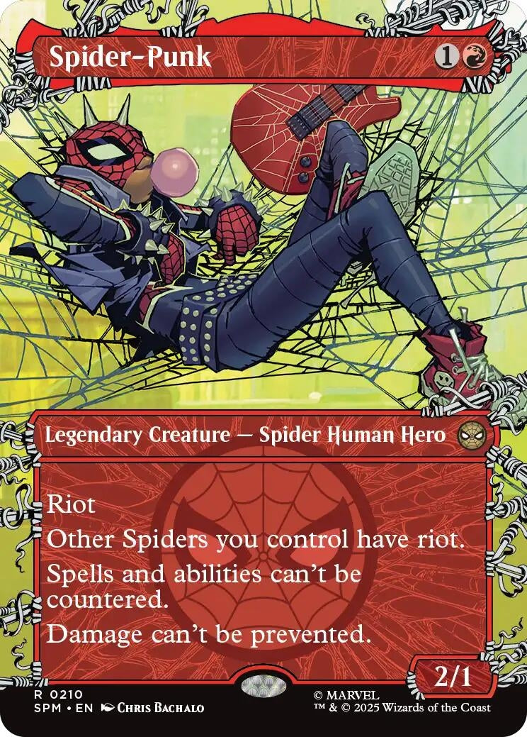 Spider-Punk (0210) (Borderless) (210) (SPM)