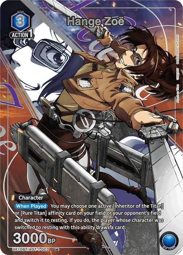 Hange Zoe (003) (U*) (UE10BT/AOT-1-003) (UE10BT)