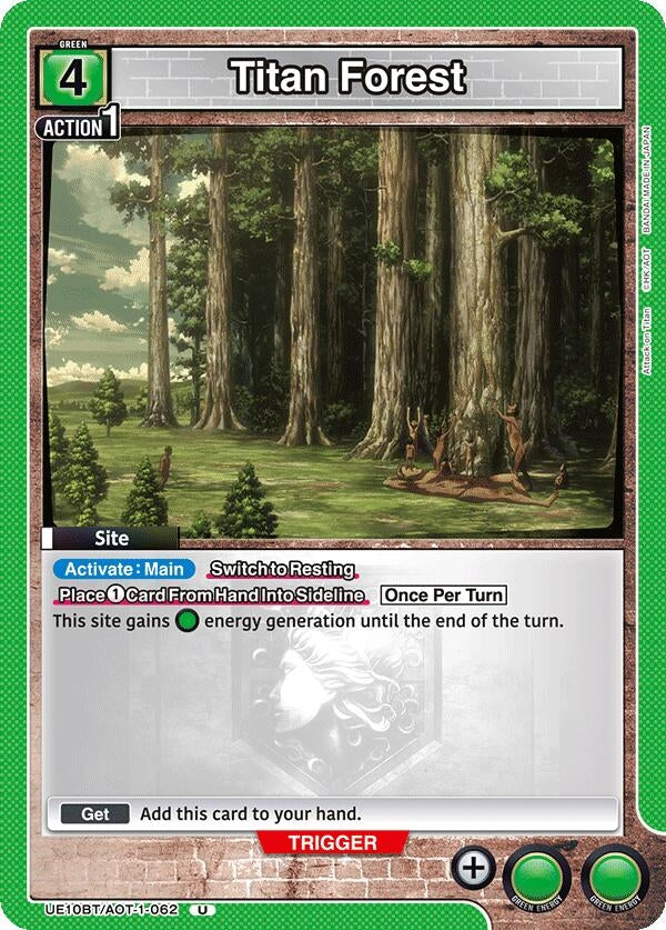 Titan Forest (UE10BT/AOT-1-062) (UE10BT)