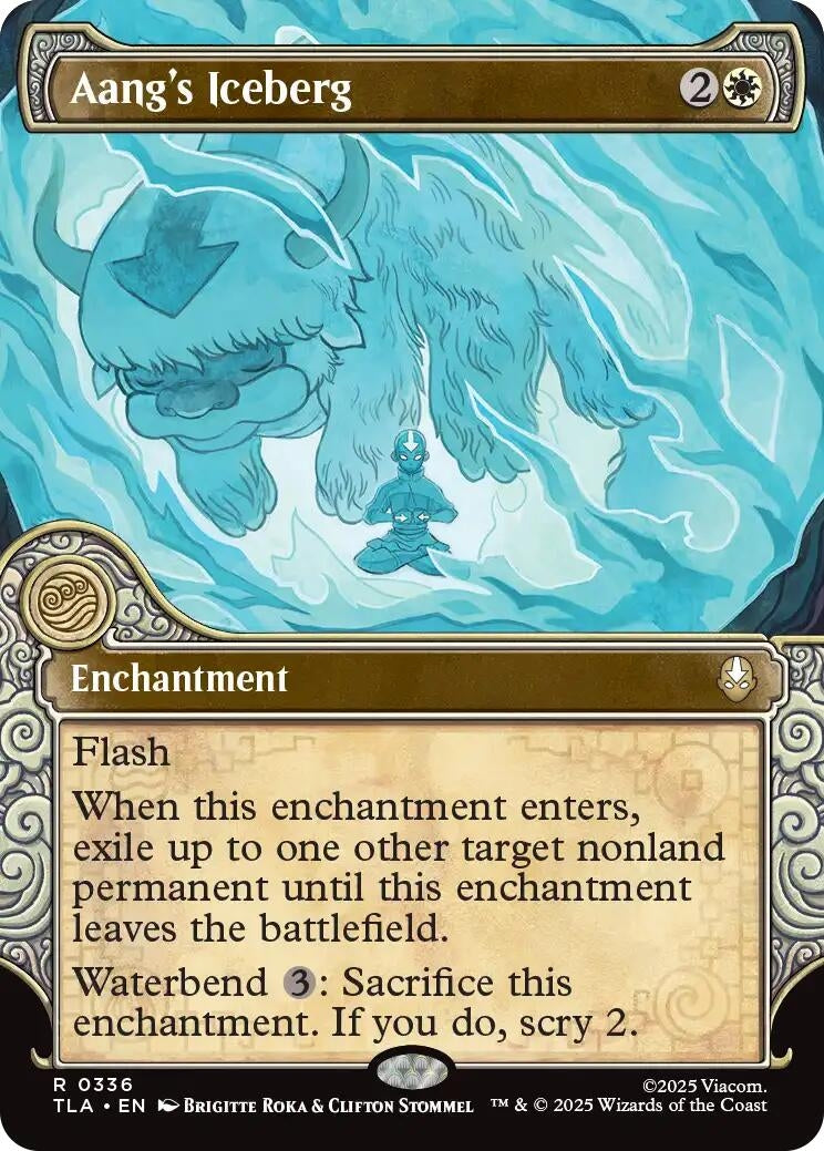 Image for Aang's Iceberg (Showcase) (336) (TLA) - Magic: The Gathering