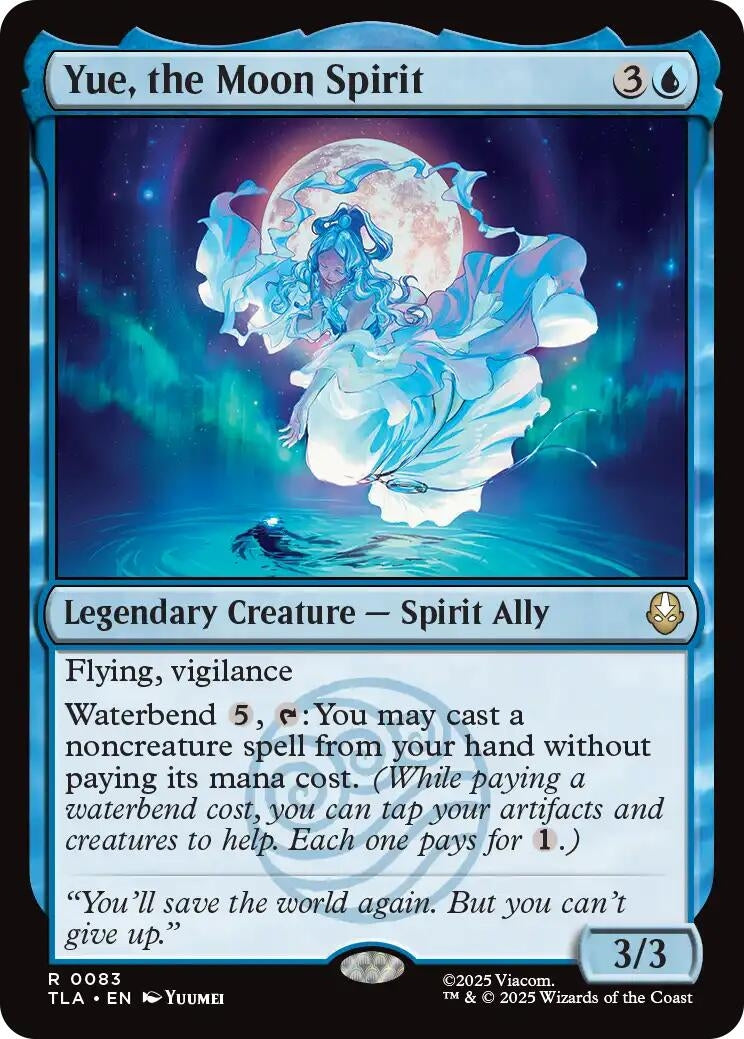 Image for Yue, the Moon Spirit (83) (TLA) - Magic: The Gathering