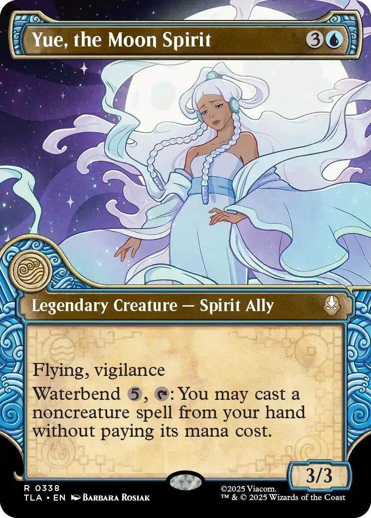 Image for Yue, the Moon Spirit (Showcase) (338) (TLA) - Magic: The Gathering