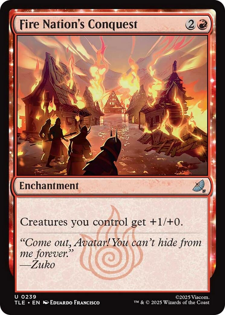 Image for Fire Nation's Conquest (0239) (239) (TLE) - Magic: The Gathering