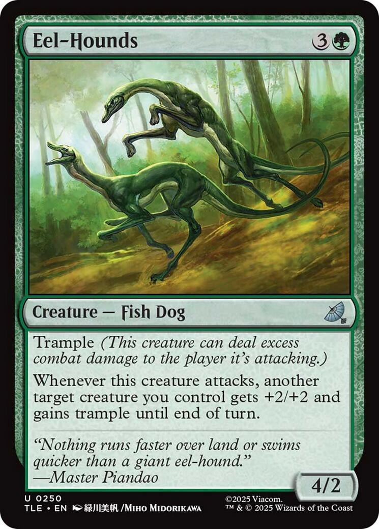 Image for Eel-Hounds (250) (TLE) - Magic: The Gathering