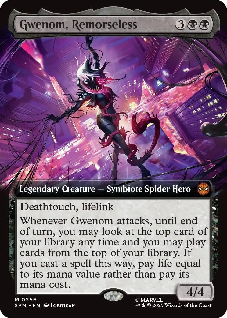 Gwenom, Remorseless (Extended Art) (256) (SPM)