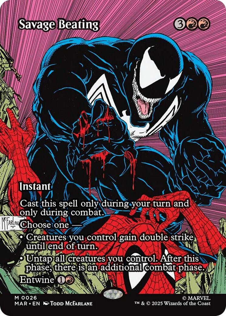 Savage Beating (Borderless) (26) (MAR)