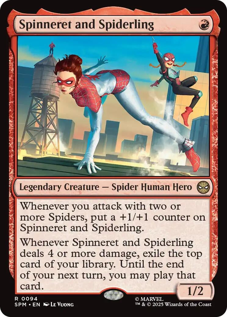 Spinneret and Spiderling (94) (SPM)