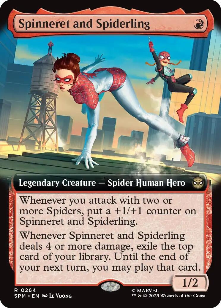 Spinneret and Spiderling (Extended Art) (264) (SPM)