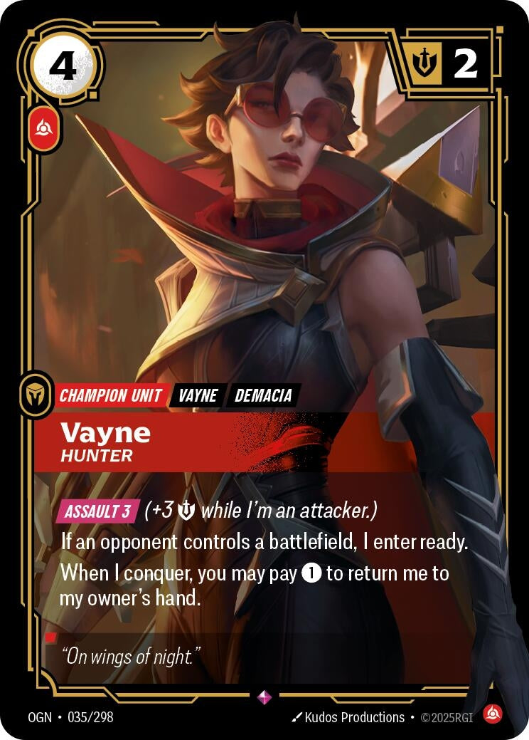 Vayne - Hunter (035/298) (OGN)
