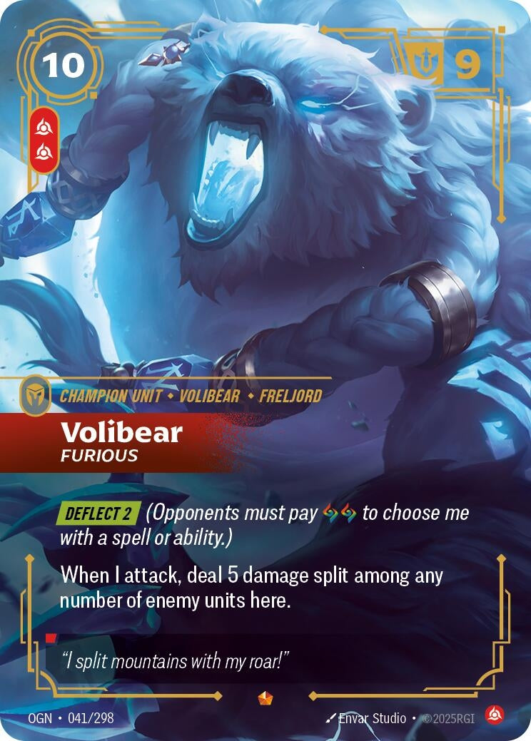 Volibear - Furious (041/298) (OGN)
