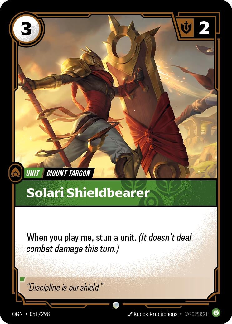 Solari Shieldbearer (051/298) (OGN)
