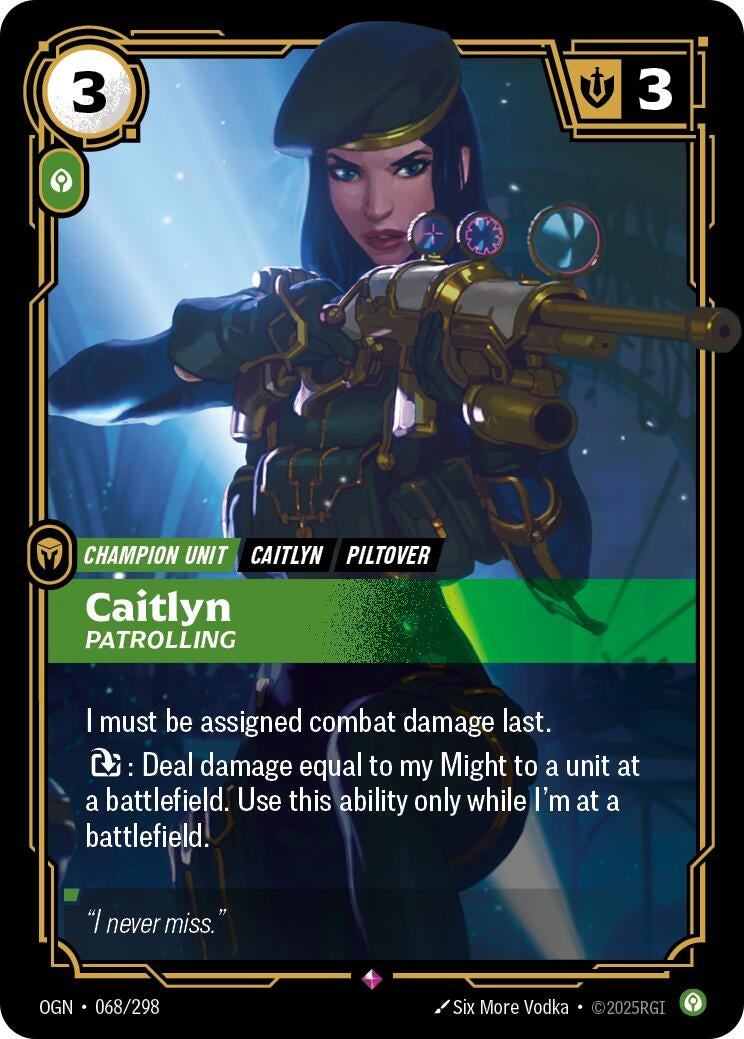 Caitlyn - Patrolling (068/298) (OGN)