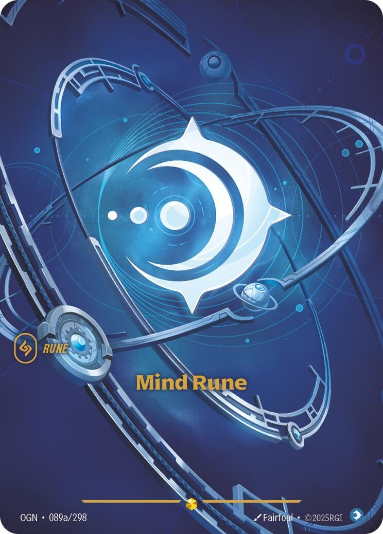 Mind Rune (Alternate Art) (089a/298) (OGN)