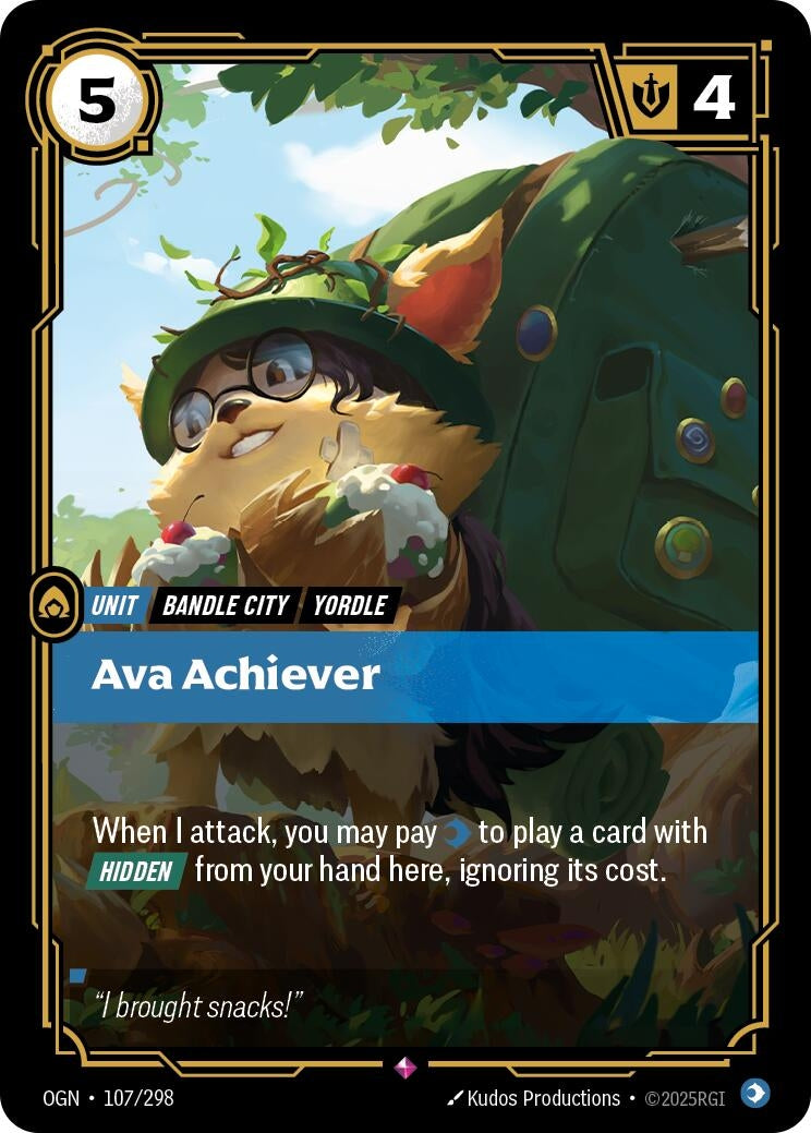 Ava Achiever (107/298) (OGN)