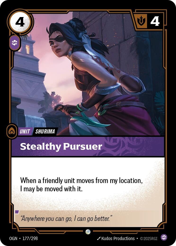 Stealthy Pursuer (177/298) (OGN)