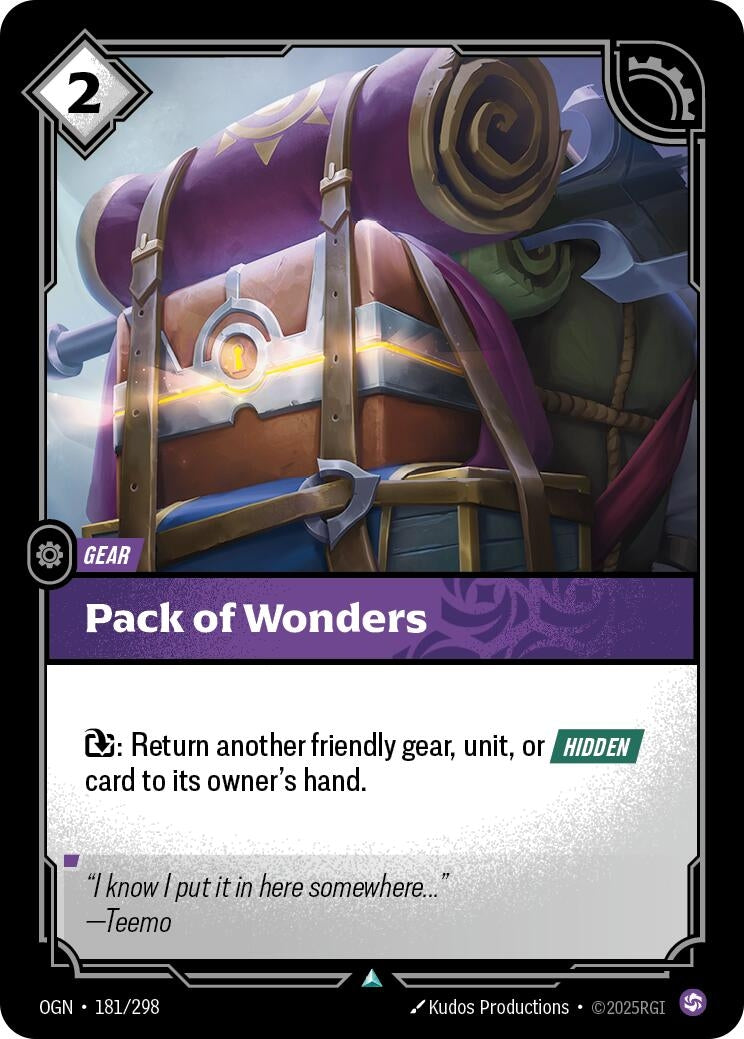 Pack of Wonders (181/298) (OGN)