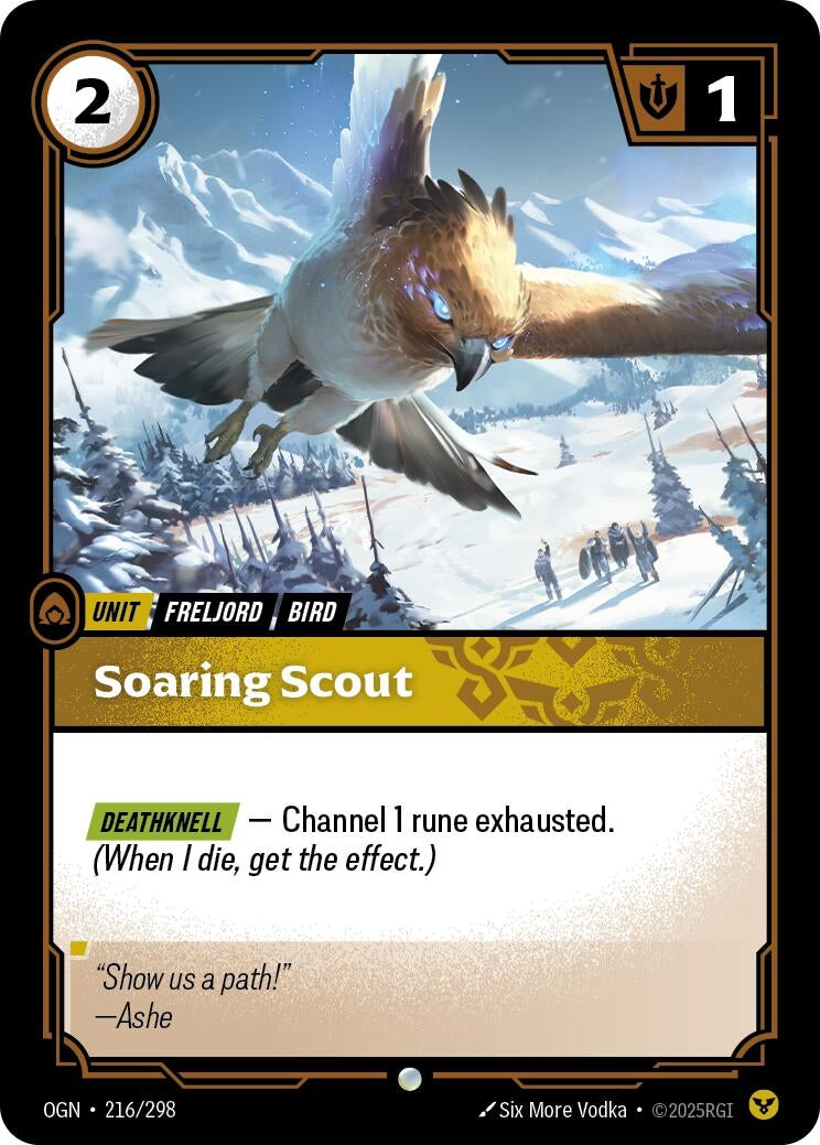Soaring Scout (216/298) (OGN)