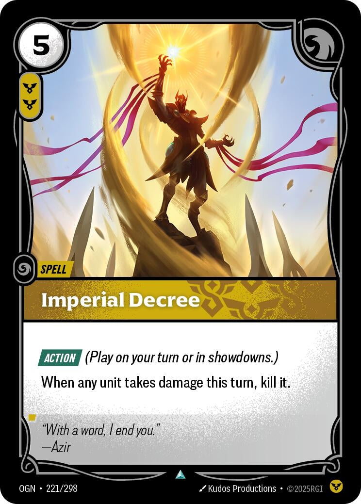 Imperial Decree (221/298) (OGN)