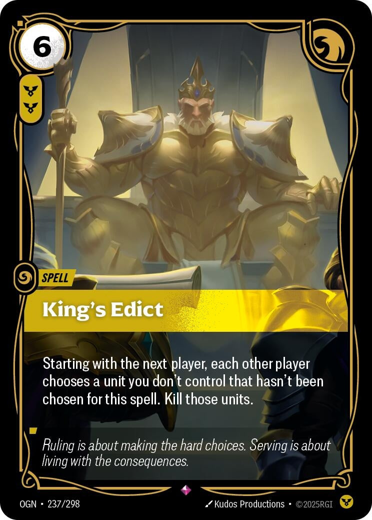 King's Edict (237/298) (OGN)