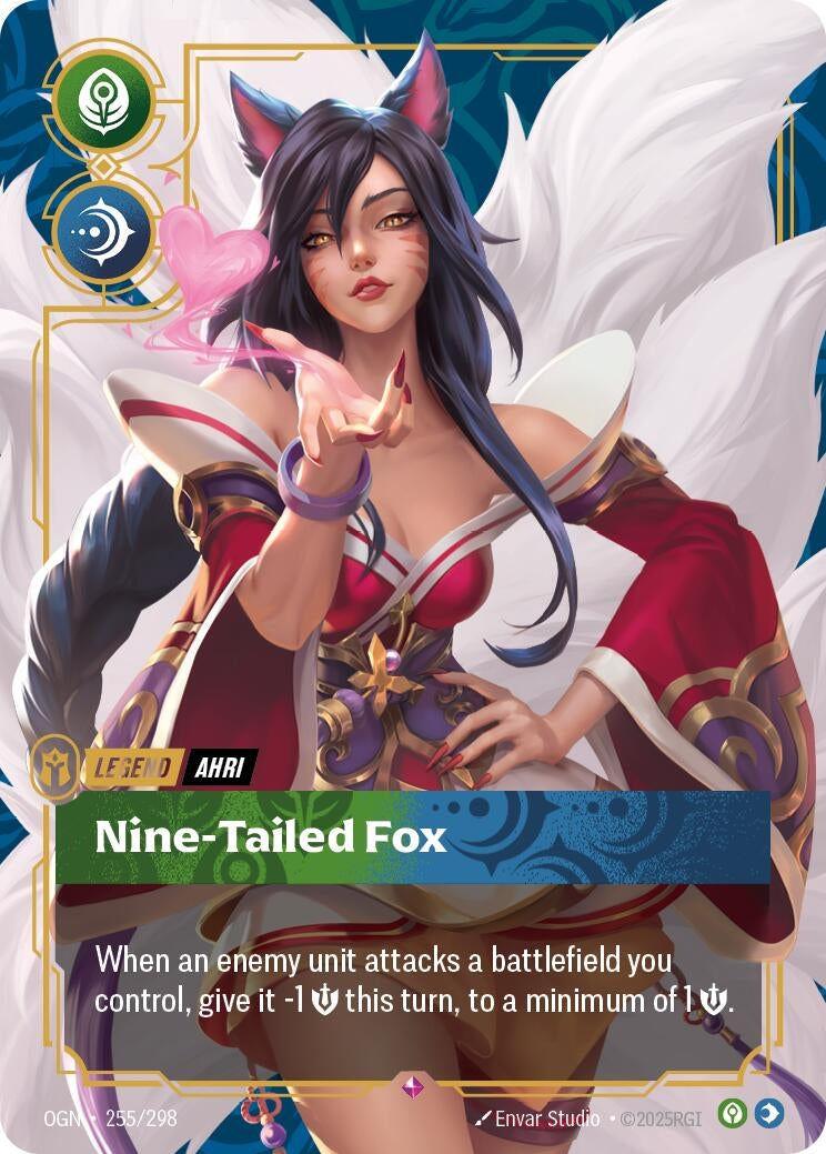 Ahri - Nine-Tailed Fox (255/298) (OGN)