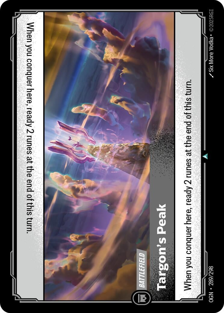 Targon's Peak (289/298) (OGN)