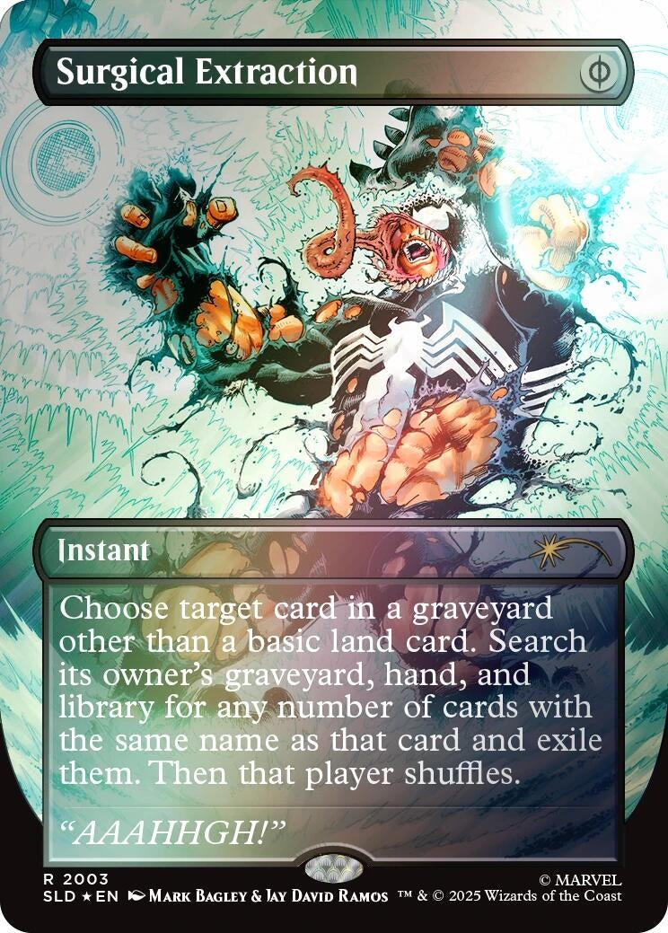 Image for Surgical Extraction (2003) (Rainbow Foil) (2003) (SLD) - Magic: The Gathering