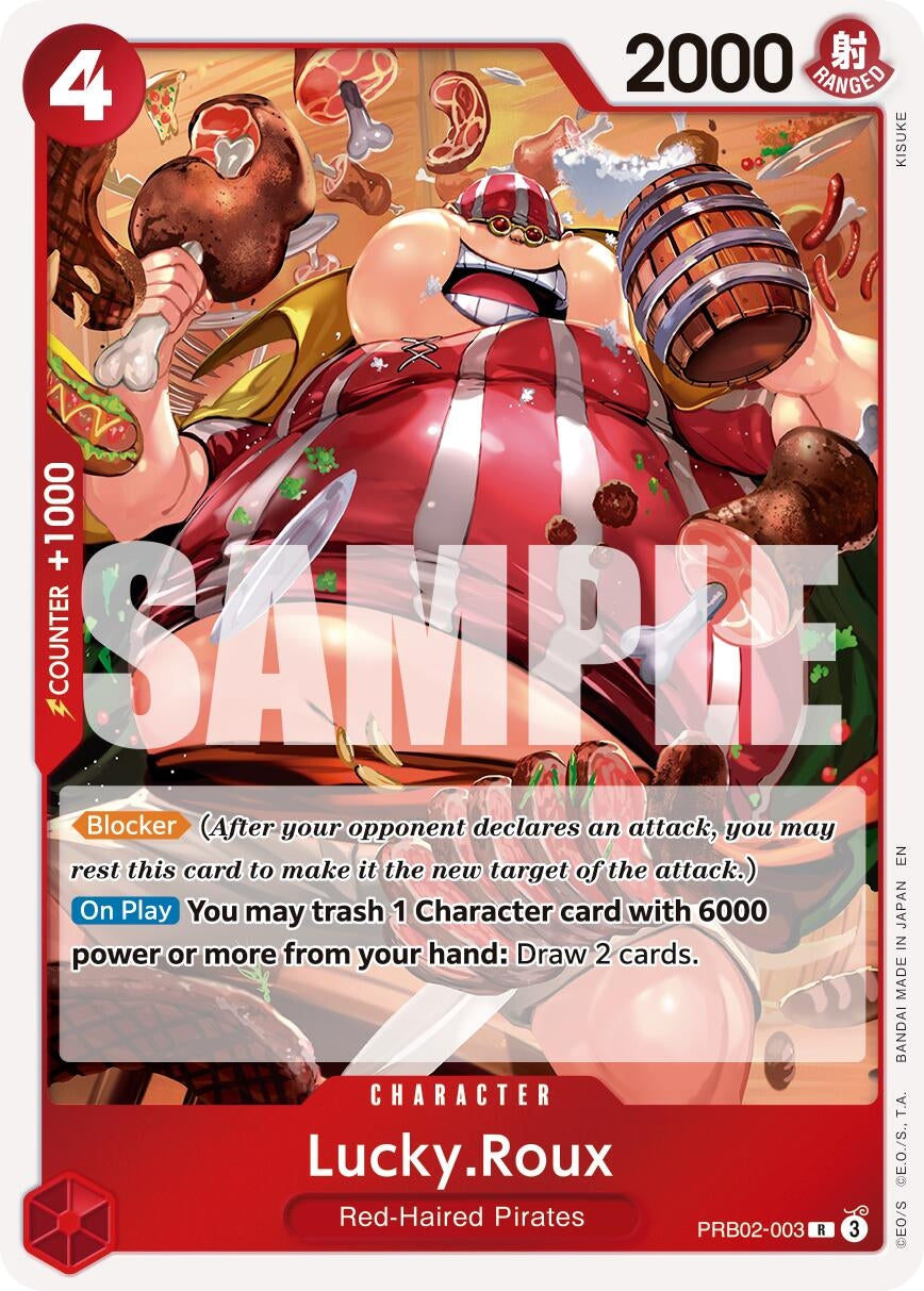Image for Lucky.Roux (PRB02-003) (PRB-02) - One Piece Card Game