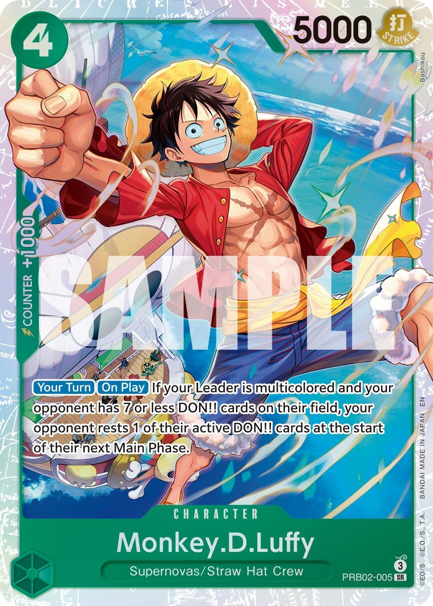Monkey.D.Luffy - PRB02-005 (PRB02-005) (PRB-02)
