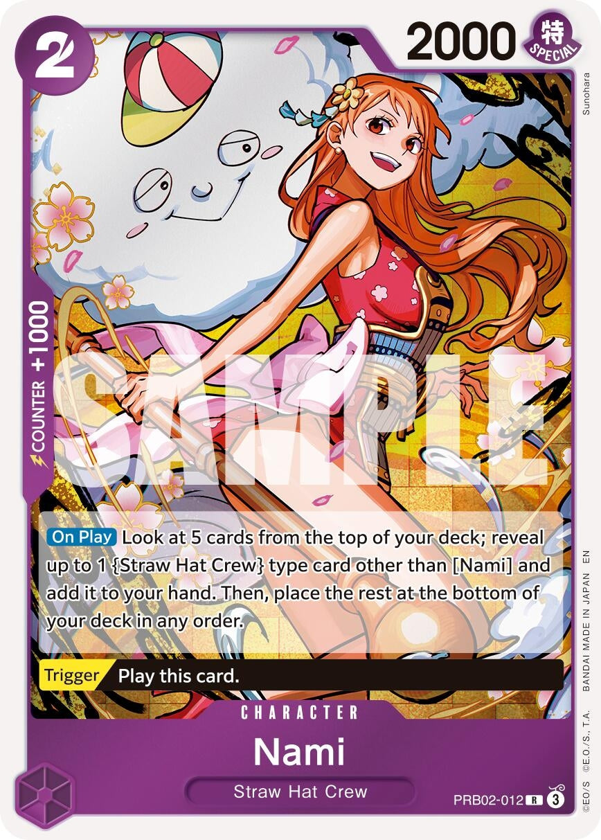 Image for Nami (PRB02-012) (PRB-02) - One Piece Card Game