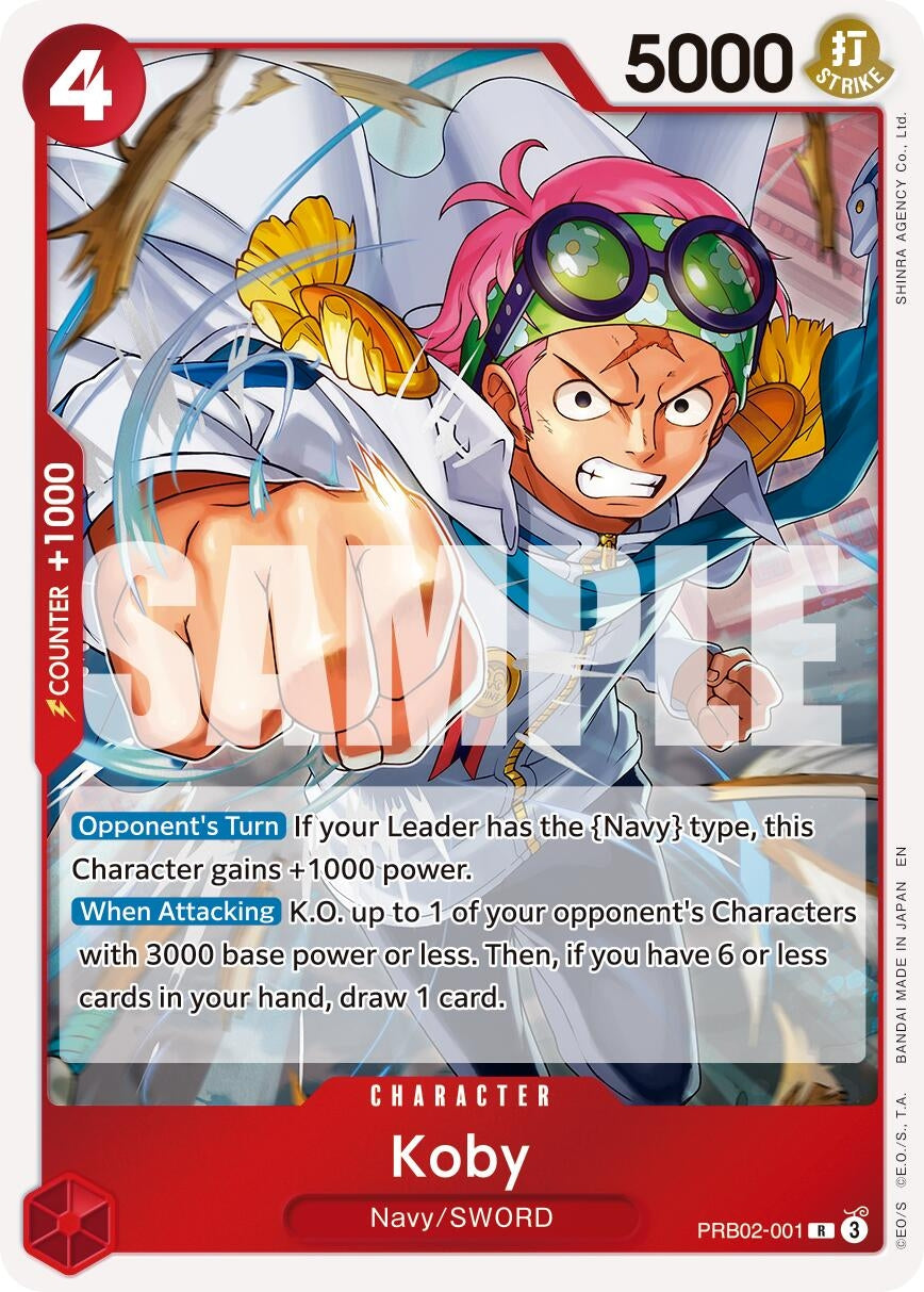 Image for Koby (PRB02-001) (PRB-02) - One Piece Card Game
