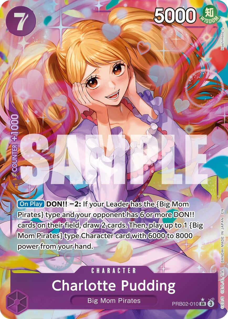 Image for Charlotte Pudding - PRB02-010 (Alternate Art) (PRB02-010) (PRB-02) - One Piece Card Game