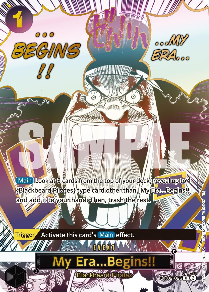 Image for My Era...Begins!! (Alternate Art) (OP09-096) (PRB-02) - One Piece Card Game