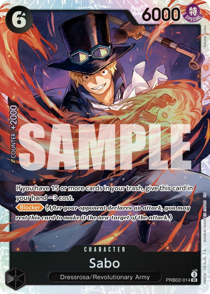 Image for Sabo - PRB02-014 (PRB02-014) (PRB-02) - One Piece Card Game