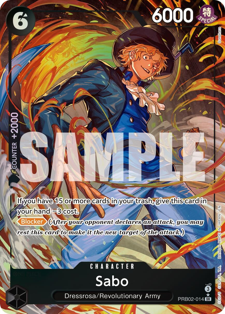 Image for Sabo - PRB02-014 (Alternate Art) (PRB02-014) (PRB-02) - One Piece Card Game