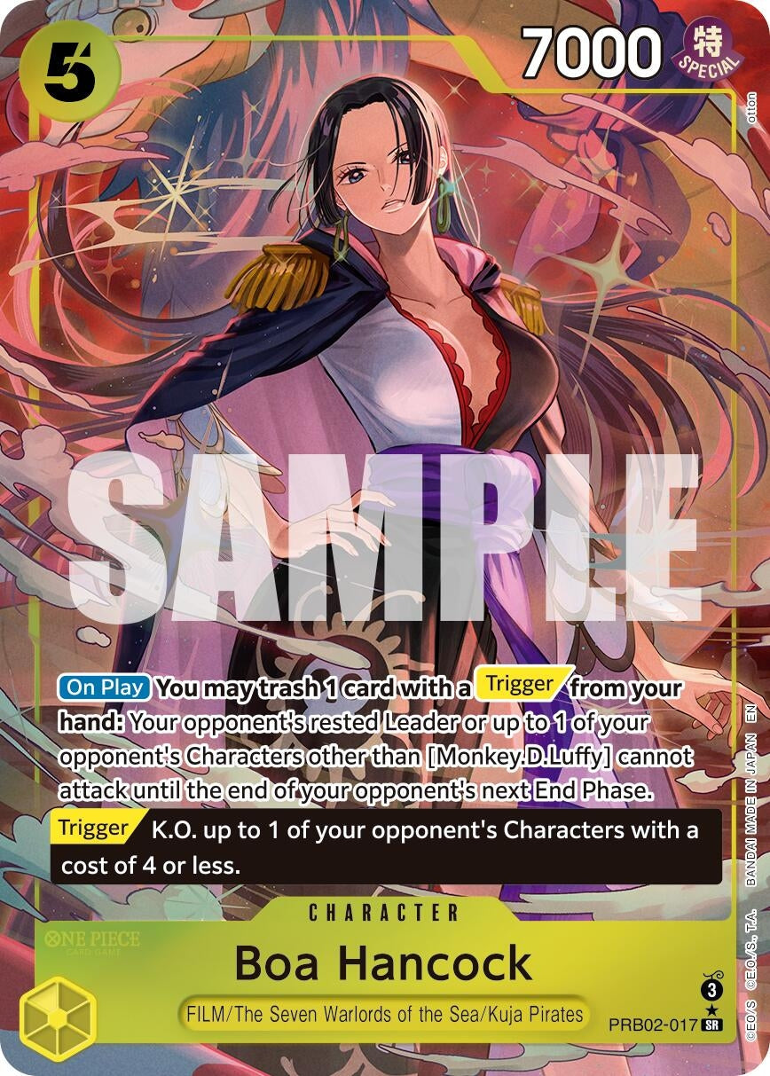 Image for Boa Hancock (Alternate Art) (PRB02-017) (PRB-02) - One Piece Card Game