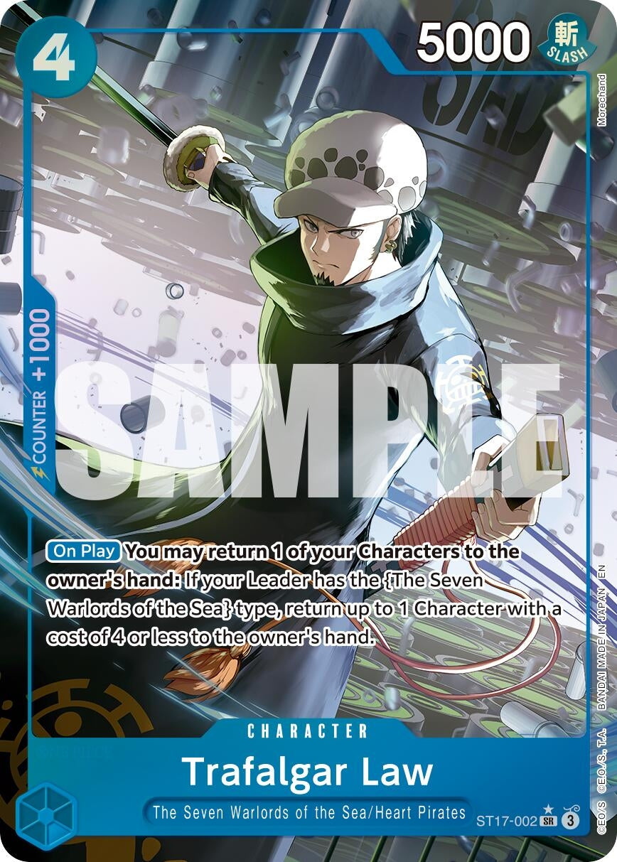 Trafalgar Law - ST17-002 (Alternate Art) (ST17-002) (PRB-02)