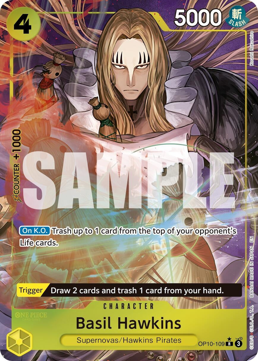 Image for Basil Hawkins - OP10-109 (Alternate Art) (OP10-109) (PRB-02) - One Piece Card Game