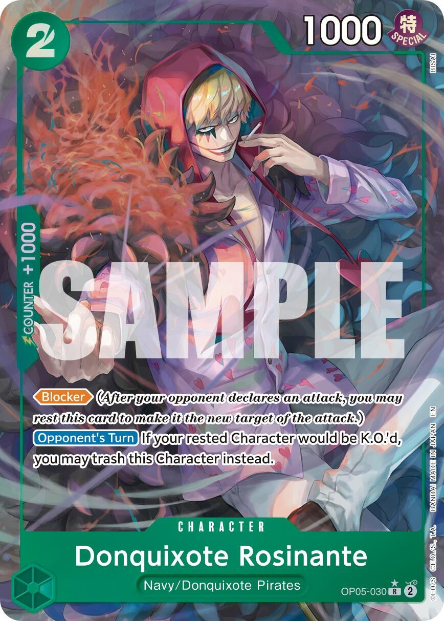 Image for Donquixote Rosinante (Alternate Art) (OP05-030) (PRB-02) - One Piece Card Game