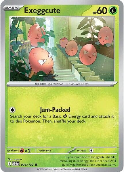 Exeggcute (004/132) (MEG)