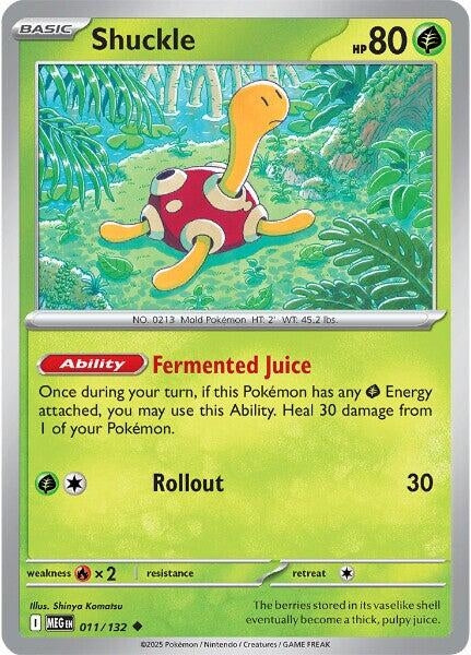 Shuckle (011/132) (MEG)