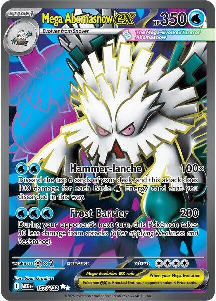 Mega Abomasnow ex (157/132) (MEG)