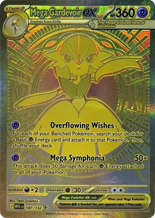 Mega Gardevoir ex (187/132) (MEG)