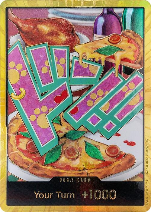 Image for DON!! Card (Bonney) (Gold) (PRB-02) - One Piece Card Game