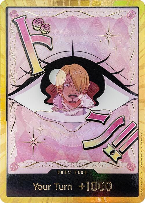 Image for DON!! Card (Pudding) (Gold) (PRB-02) - One Piece Card Game