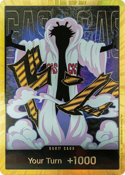 Image for DON!! Card (Caesar Clown) (Gold) (PRB-02) - One Piece Card Game